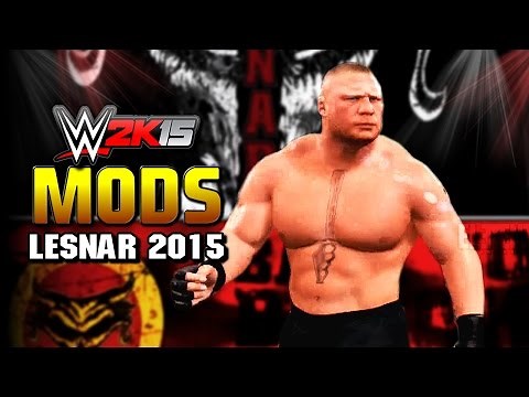 WWE 2K15 PC Mods : Brock Lesnar "Back to Break More" Updated GFX & Hair