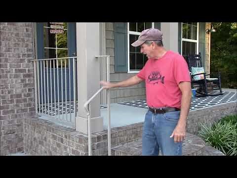 Porch Handrails for Safety | Only Takes One Step to Fall