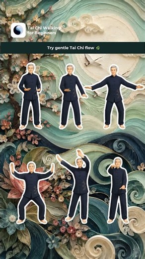 Find Your Flow with Simple Tai Chi Moves 👉🏻