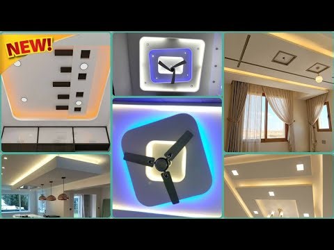 Top 50 POP Ceiling Designs for Bedroom & Hall” home decoration interior #design #ceiling #simple