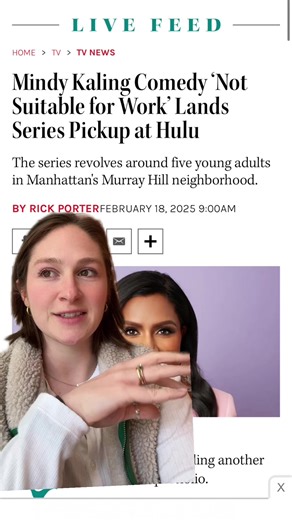 Mindy Kaling's New Comedy Series Not Suitable For Work