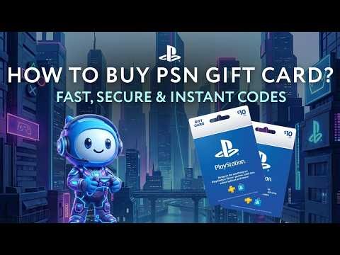 How to buy PSN gift card (in 2026)