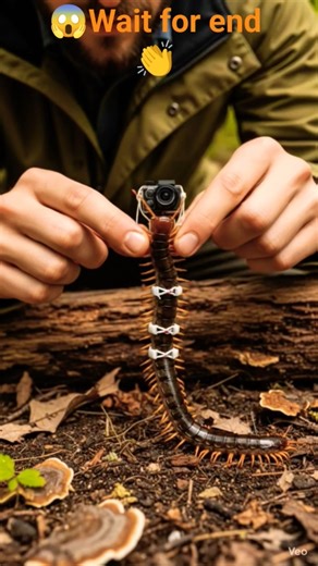 कनखजूरा के ऊपर कैमरालगाकर क्या देखा?😱 | Real Underground POV Experiment #viralvideo #youtubeshorts