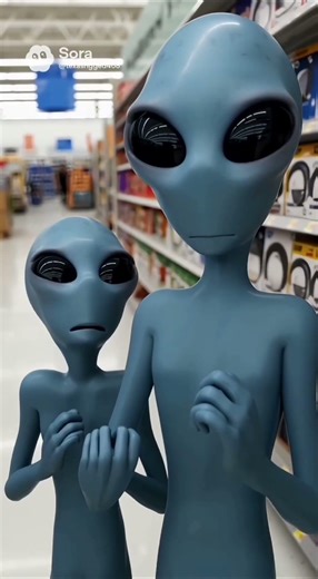Aliens Find Walmart #ai #foryou #alien #walmart #nothingimposibleinthisworld #funny
