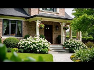 Floral Elegance | Designing the Perfect Flower Garden for Your Home’s Facade