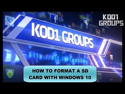 HOW TO FORMAT A SD CARD ON WINDOWS 10 (JD)...