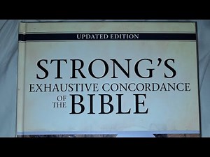 How to use Concordance l KJV l Basic