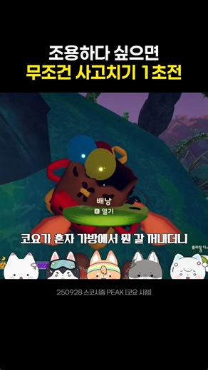 플라잉 디스코 + 바나나껍질 환상 콤보 #스코시즘 #코요템페스트 #오토레이니