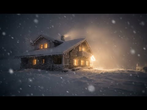ASMR Sleep in a Winter Storm: Heavy Blizzard Ambience, Blowing Snow & Howling Wind Sounds for Sleep