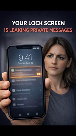 Lock screen notifications can leak sensitive messages. Here’s the simple fix #privacytips