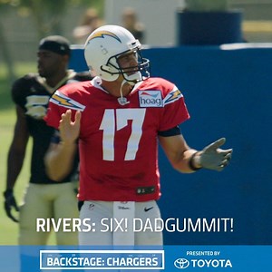 "Dadgummit." There's only one Philip Rivers 😂 | Los Angeles Chargers
