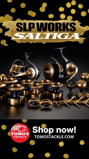 ✨ New Year, New Gear with Daiwa SLP Works 25 Saltiga 🎣🎣🎣 🚨 New stock alert: Elevate your Saltiga with these premium SLP Works components and fish with confidence in the new year! SLP Works delivers precision-engineered parts that let you fine-tune your reel for unmatched performance, lighter weight, superior grip, and a sleek, gold-finished aesthetic. ⭐️ DRD Spool Assembly With its lightweight design, enhanced line flow, and faster drag system, this spool boosts casting distance and drag eng