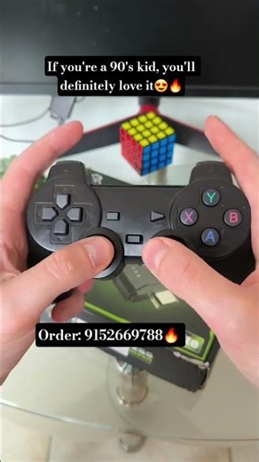 Every 90's kid loves this 🔥😍 4k gamestick console!! 🎮☠️ #classicconsoles #retrogaming #playstation