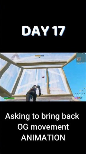 Day 17 Bring Back OG Movement Animation #bringbackOGmovement #fortniteshorts #shorts