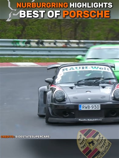 Top Porsche Cars at the Nurburgring Track