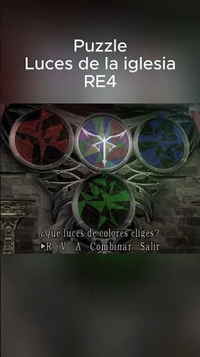 Resolver fácil el puzle de las luces de la iglesia | Resident Evil 4 #residentevil #residentevil4