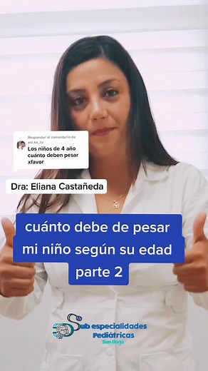 Peso Ideal de Niños y Niñas según su Edad | Parte 2