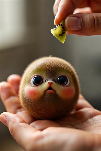little cute kiwi 🥝..... cute expectations ✨