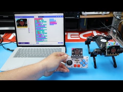 XGO - programovanie robotického psa s Microbitom II