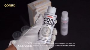 Coin Cleaner and Protector Kit Solution for Cleaning All Coins, Gold Coins, Silver Coin, Vintage Coin, Coin Cleaner Supplies for Collectors