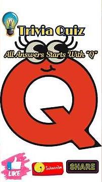 6 Questions, 1 Letter: Can You Master The Q Quiz?
