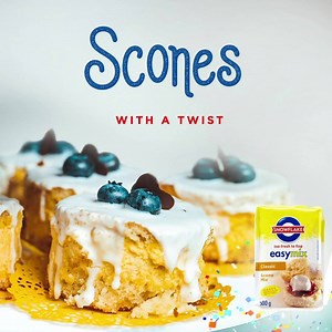 5.5K views · 91 reactions | Going, going scone! Especially with these delicious scones with a twist. Purchase the Snowflake Easymix Scone Range and get creative with your favourite toppings. | Snowflake | Facebook