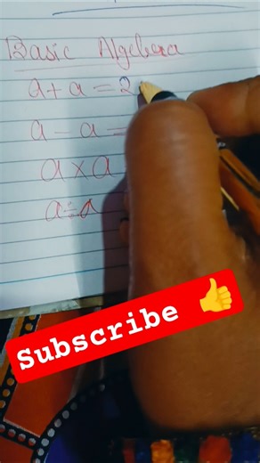 Basic algebra #maths #shorts