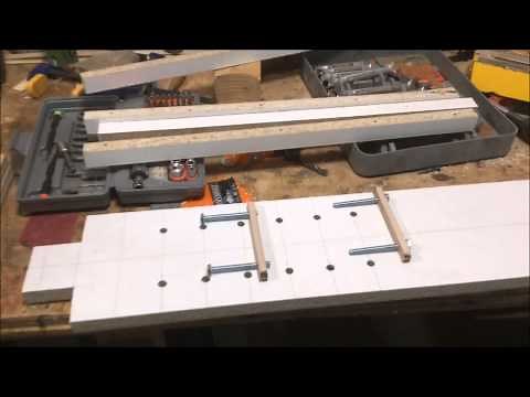 Radarcarve duplicator with transport ( carve acoustic guitar neck)