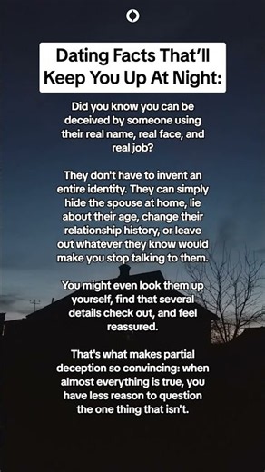 What if everything they told you was true… except the part that mattered most?