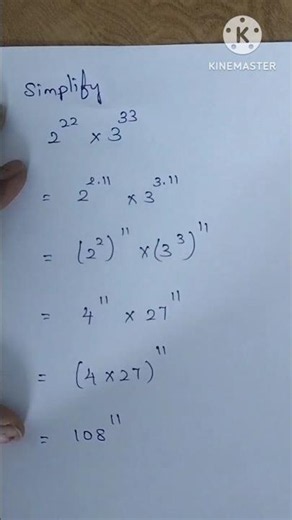Simplify / Exponents and Power / TNPSC / Maths