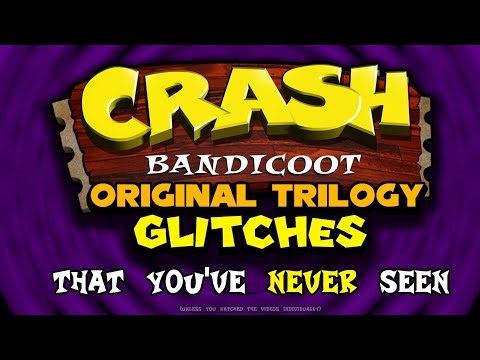 55 Incredible Glitches from the Original Crash Bandicoot Trilogy! (Sleep Edition)