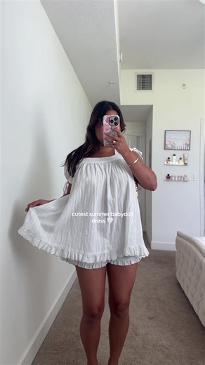 the perfect babydoll dress 👼🏼 @Cider #babydolldress #minidress #tiktokshopspringglowup
