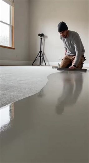 When a simple floor change transforms the whole vibe of the room. | HumanCraft Timelapse