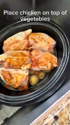 Budget chicken thigh with vegetable soup!
