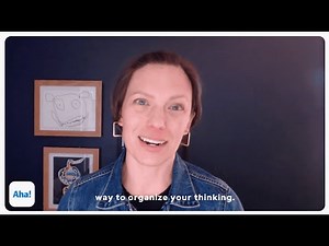 Use the new mind map tool in Aha! Whiteboards