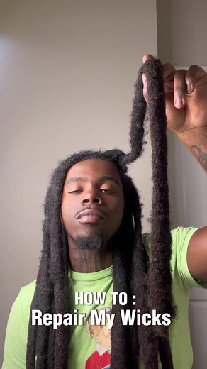 Learn How to Do Your Own Wicks At Home #wicks #crochet #locs #wickreattachment #wickrepair