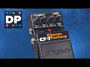 Digitech CF7 Chorus Factory pedal demo review español