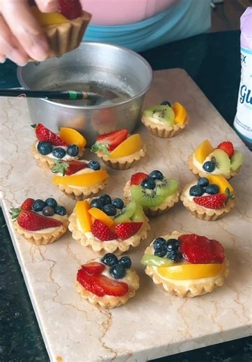 Agar Agar: Recetas de Tartaletas de Fruta