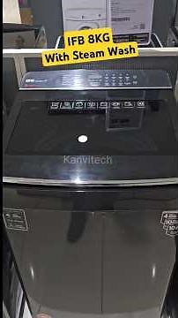 IFB 8Kg Top Load Washing Machine With Built In Heater #ifbwashingmachine #steamwash #shorts
