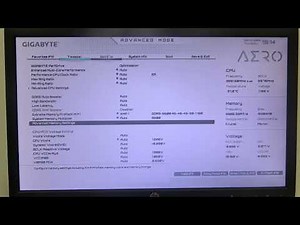 How To Enable & Disable VMD Controller IN Gigabyte AERO Series Motherboard