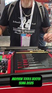 Mayhew Tools Punch& Chisel Set. MADE IN USA AND LIFETIME WARRANTY. https://amzn.to/4pxDInW Sema 2025 | Tony Harlin