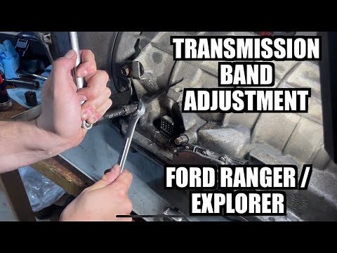 Ford Ranger Explorer 4R44E 5R55E Transmission Bands Adjustment