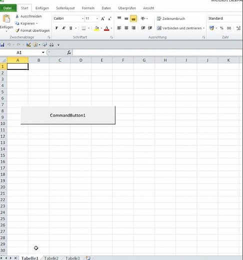 VBA Editor öffnen Excel VBA