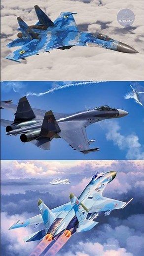 Su-27 Flanker: The Soviet Super-Maneuverable F-15 Killer #trending #shorts