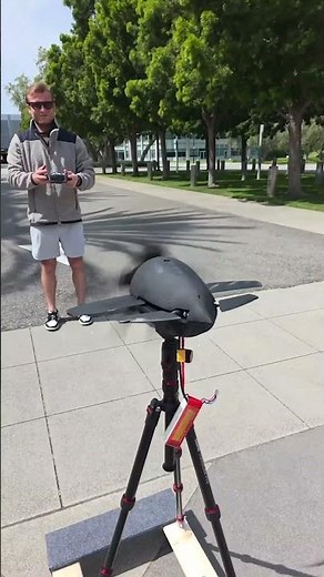 This drone is "throw and forget"
