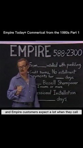 Empire Today 1980s Commercial Overview