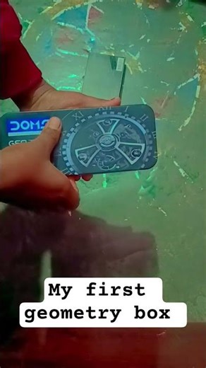 My first geometry box unboxing #love