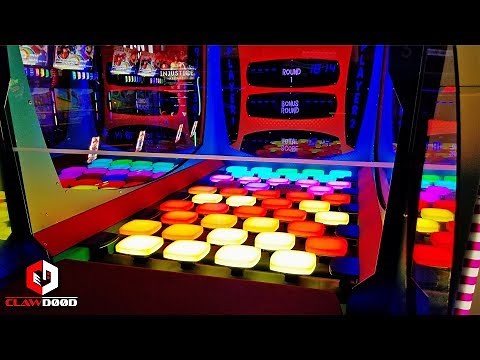 Rainbow Bonus Mode? | NEW Lets Bounce Arcade Game at Dave and Busters