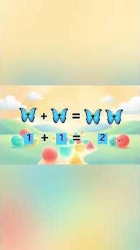 Easy Addition for Kids | 1+1, 2+1, 2+2 | Maths Shorts