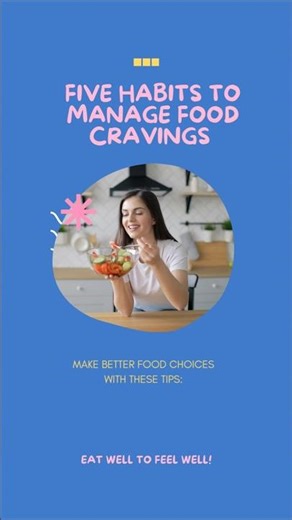 Top five ways to manage food cravings